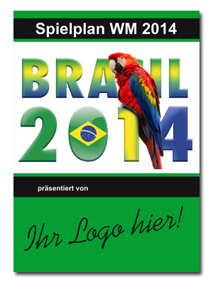WM 2014 - Taschenplaner