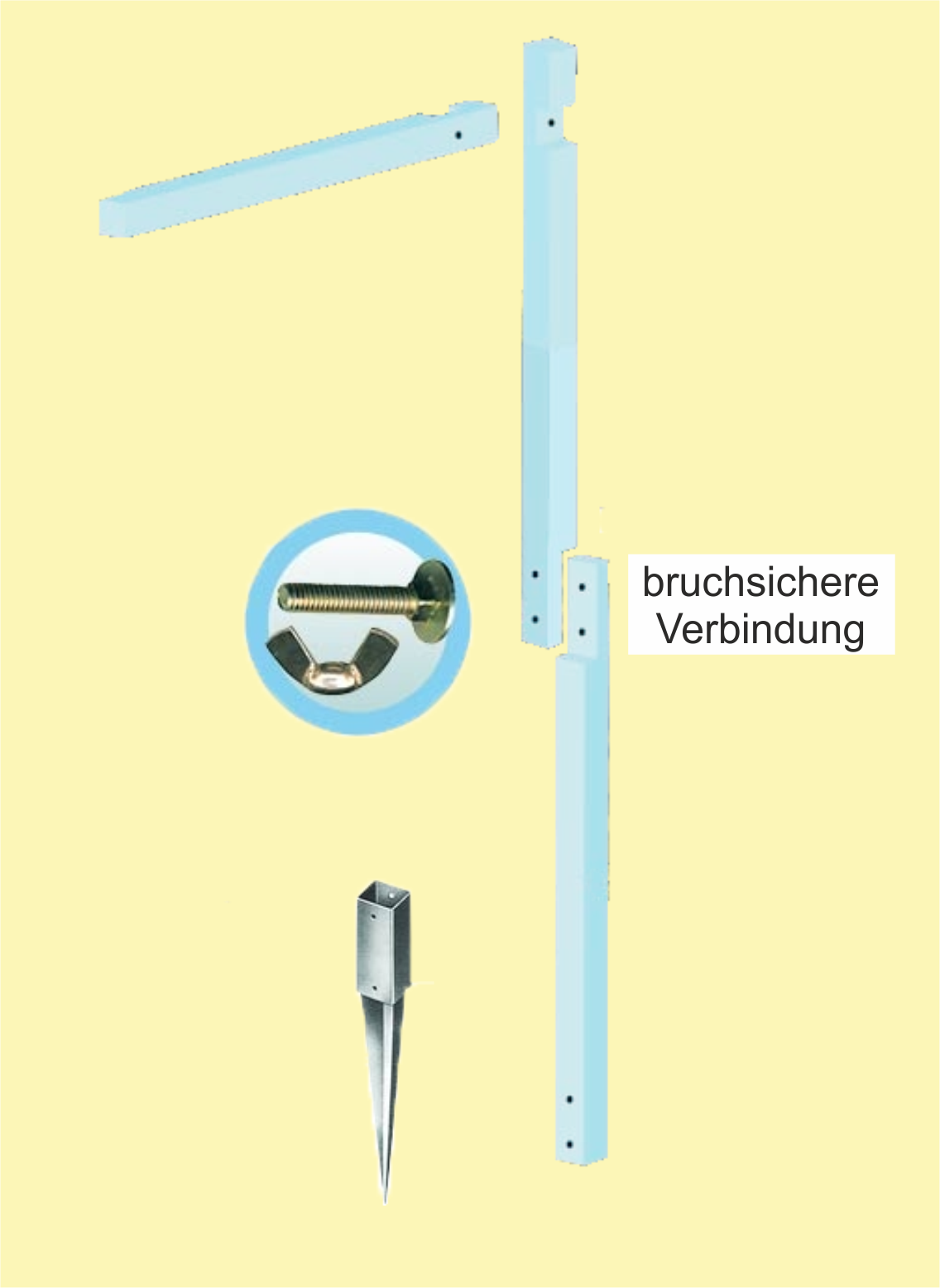 Günstige Maklergalgen - Zerlegbar