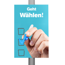 Wahlplakate